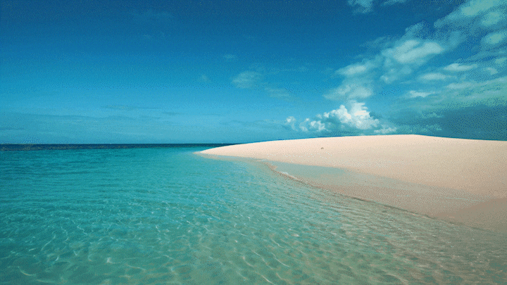 평온한 바닷가 이미지